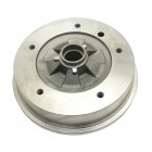 Brake drum with 5 holes, front, 68-70 Bus, Superior Quality