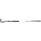 Heater cable, left, 4120 mm, 8/67-7/71 Bus