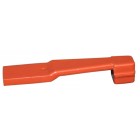Lever for heating, red, 73-79 Bus