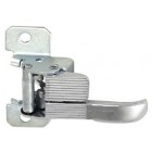Door inner operating lever, metal/chrome, left, 68-72 Bus