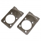 Set de 2 platines support étrier 1302-1303