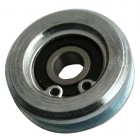 Sliding door roller wheel, rear, 68-79 Bus