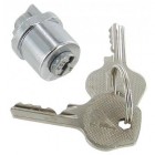 Ignition lock barrel with 2 keys for Beetle -10/52 and T2 -3/55