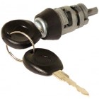 Ignition lock cylinder with keys