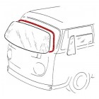 Seal for windscreen, with groove, 68-79 Bus, Superior Quality