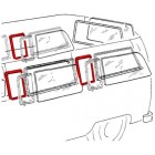 Rear Side Opening Quarter Window Seal