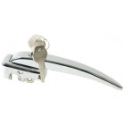 Cab Door Handle with Keys Chrome T2 61-64