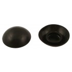 Cover cap for bumper bolt, black