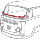 Windscreen Repair Panel Kit T2 68-