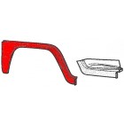 Front wing, rear part, right, 73- Bus