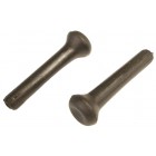 Interior Door Lock Pull Finished in Black, set of 2