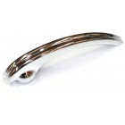 Interior Door Handle in Grooved Chrome, Beetle -55
