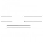 DOOR PANEL TRIM KIT, fits 1966 models