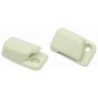 Set de 2 supports de pare-soleil blanc 8/67-