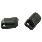 Set de 2 supports de pare-soleil noir 8/67-