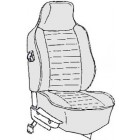 Kit housses de sièges noir 74-76 avec appuis tête incorporé (basketweave #01)
