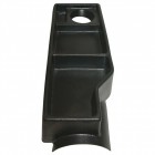 Center console at floor, plastic, black, T1 68-