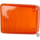 Turn signal light lens, front, amber, left, 73-79 Bus, OEM quality