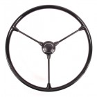 Volant 3 branches standard 49-60 noir