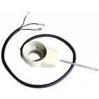 Switch for turn signal, 3 wires, ivory, 59-65 European Bus