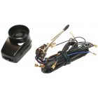 Switch for turn signal, black, 8/67-7/71 Bus