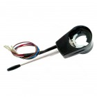 Switch for turn signal, 5 wires, black, 8/71-7/72 Bus