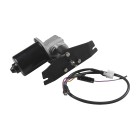 Wiper motor with mounting bracket, 12 V, 58-66 Bus