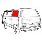 Rear Side Window Glass, clear in colour