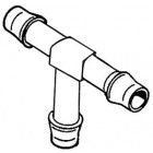 T-tube for fuel line, Ø 7 mm