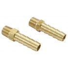 1/8" NPT x 5/16" Barb Fuel Fitting, Pair