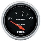 Manomètre de niveau d’essence «SPORT COMP» diamètre 67mm