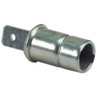 Bulb Holder, Dash, Metal, For Bayonet Style Bulb, Spade Conn