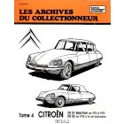 Archive du collectionneur CITROEN DS 21 inj. (70/72) - DS 23 (dep.73) tome 4