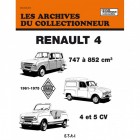 Les archives du collectionneur Renault 4 1961-75