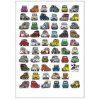 Affiche  "2CV DIVERSITY"  (50 x 70cm)