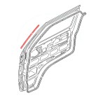 Seal, Door weather Strip, Upper Front Edge, Golf Mk1, T25
