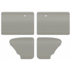 Set de 4 panneaux de portes TMI gris clair (#15 off-white) pour cox 67- sans vide-poches