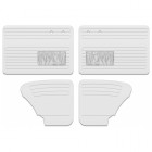 Set de 4 panneaux de portes TMI blanc (#88 chalk) cox 65-66 avec vide-poches