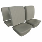 Kit housses de sièges cox 65-67 gris clair (#05 off-white basket weave)