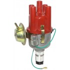 Distributor with vacuum and cap